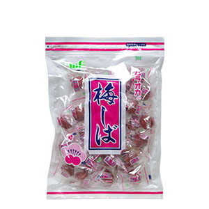 カリカリ梅 梅しば 410g 大容量（赤・個包装）